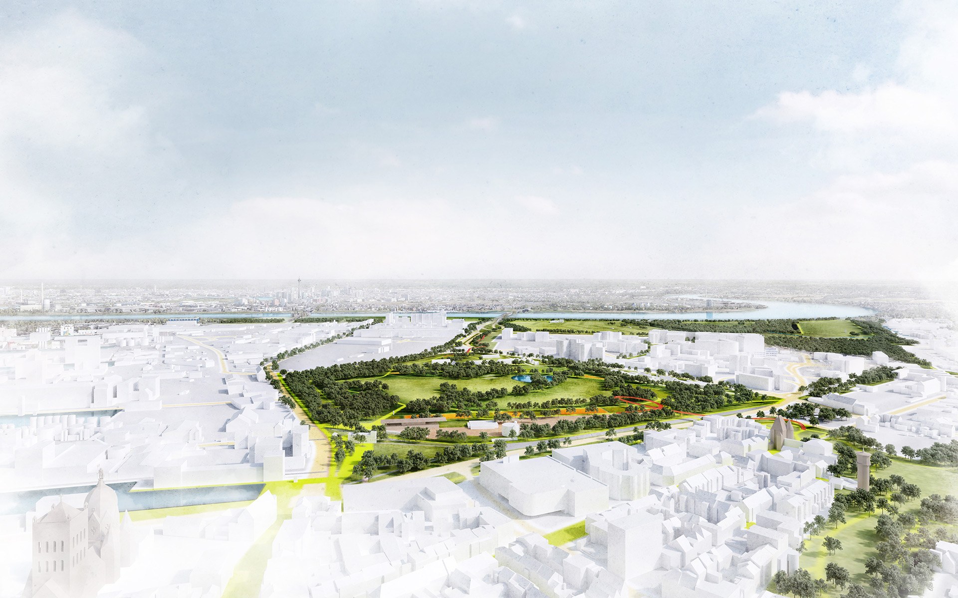 Start des offenen Ideen- und Planungswettbewerbs für die Landesgartenschau Neuss. Start des offenen Wettbewerbs für die Landesgartenschau 2026