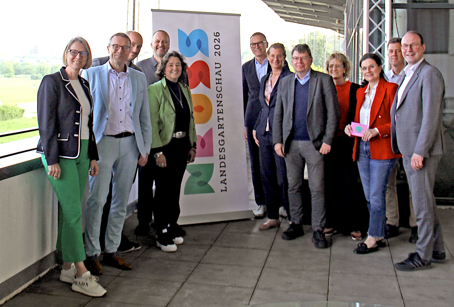 Am Rande des Städtetags NRW trafen die Macherinnen und Macher aufeinander, fanden Querschnittsthemen und diskutierten gemeinsame Präsentationsmöglichkeiten für das Thema Gartenschau.